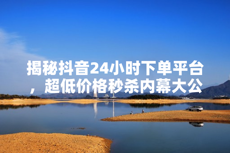 揭秘抖音24小时下单平台，超低价格秒杀内幕大公开！