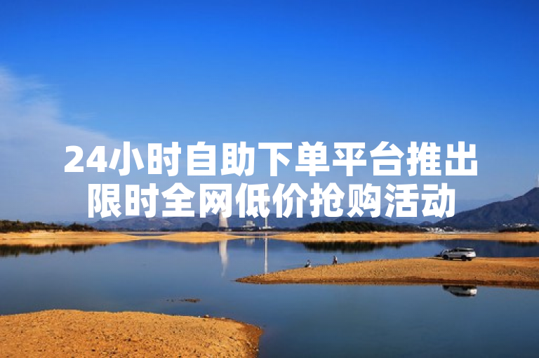 24小时自助下单平台推出限时全网低价抢购活动