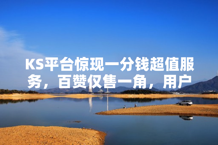 KS平台惊现一分钱超值服务，百赞仅售一角，用户点赞数远超预期！