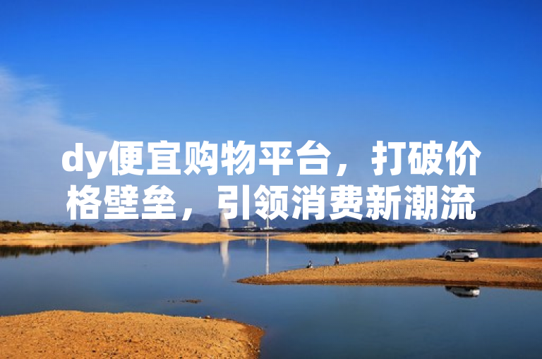 dy便宜购物平台，打破价格壁垒，引领消费新潮流
