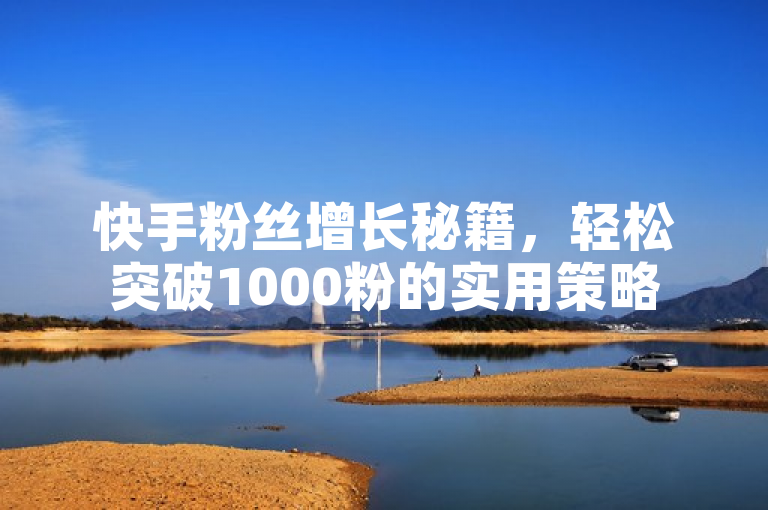 快手粉丝增长秘籍，轻松突破1000粉的实用策略