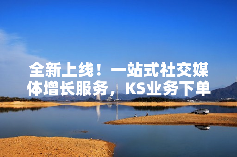 全新上线！一站式社交媒体增长服务，KS业务下单平台，24小时快手抖音点赞秒单商城