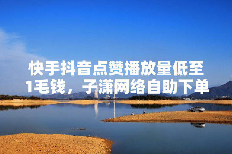 快手抖音点赞播放量低至1毛钱，子潇网络自助下单平台助力创业与活动推广
