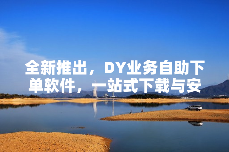 全新推出，DY业务自助下单软件，一站式下载与安装指南发布！