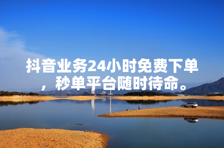 抖音业务24小时免费下单，秒单平台随时待命。