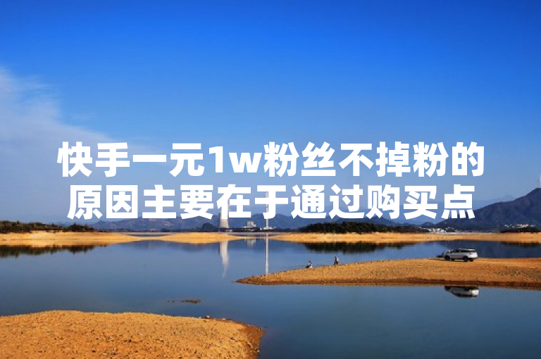 快手一元1w粉丝不掉粉的原因主要在于通过购买点赞和评论服务,提高了视频的曝光率和用户互动,从而吸引了更多真实活跃的粉丝。