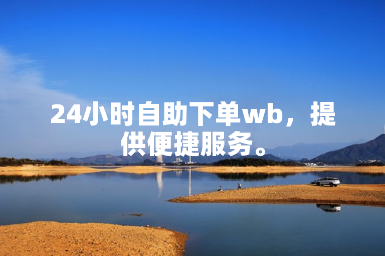 24小时自助下单wb，提供便捷服务。