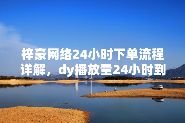 梓豪网络24小时下单流程详解，dy播放量24小时到账。