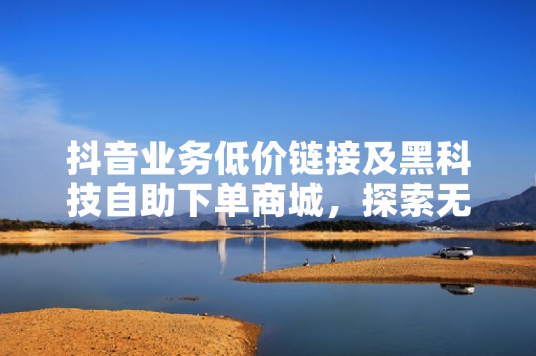 抖音业务低价链接及黑科技自助下单商城，探索无界！