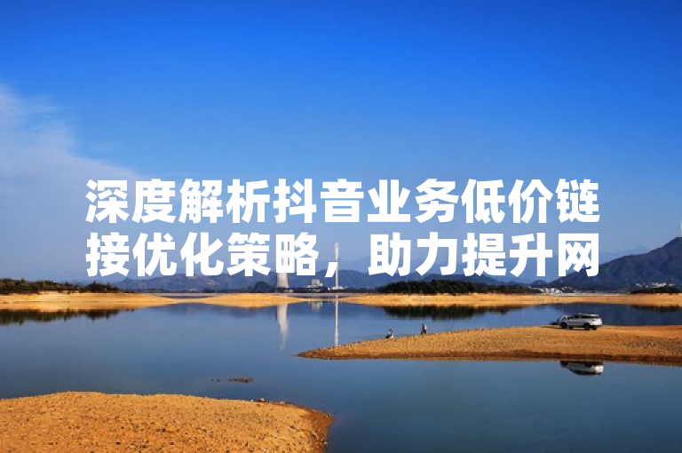 深度解析抖音业务低价链接优化策略，助力提升网站流量与转化率。