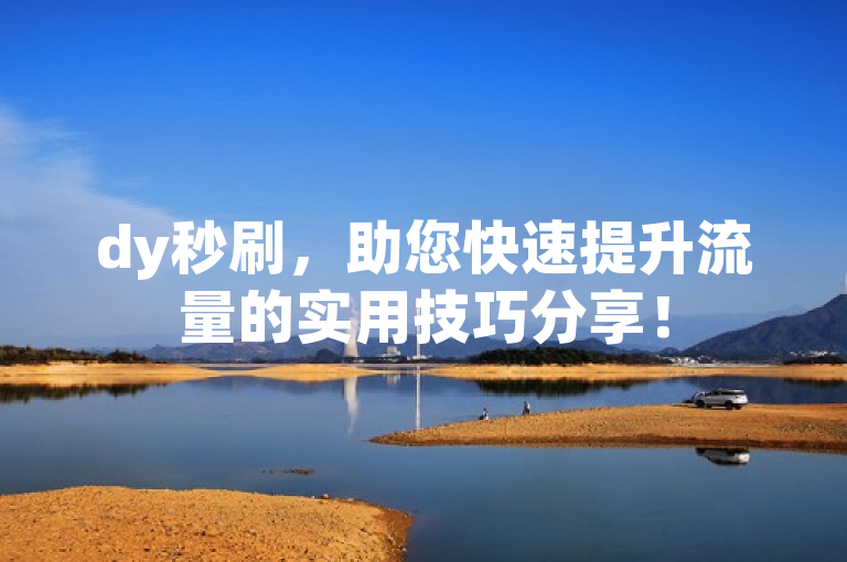 dy秒刷，助您快速提升流量的实用技巧分享！