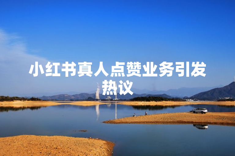 小红书真人点赞业务引发热议