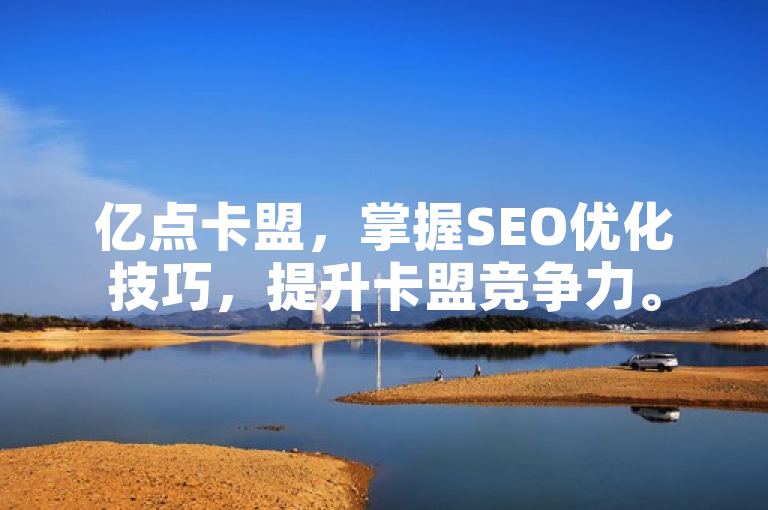 亿点卡盟，掌握SEO优化技巧，提升卡盟竞争力。