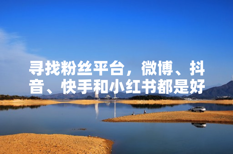 寻找粉丝平台，微博、抖音、快手和小红书都是好选择。