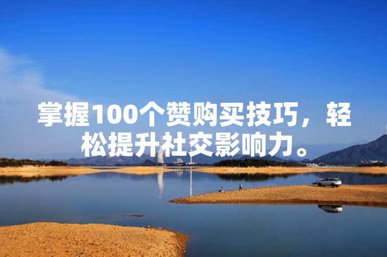 掌握100个赞购买技巧，轻松提升社交影响力。