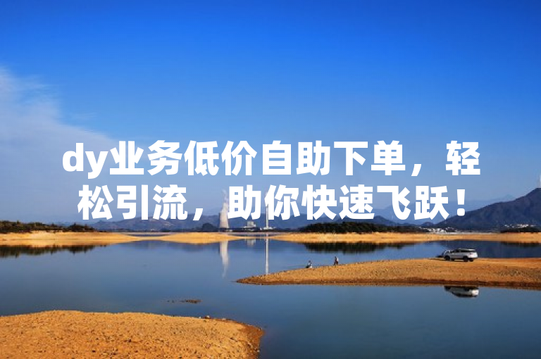 dy业务低价自助下单，轻松引流，助你快速飞跃！