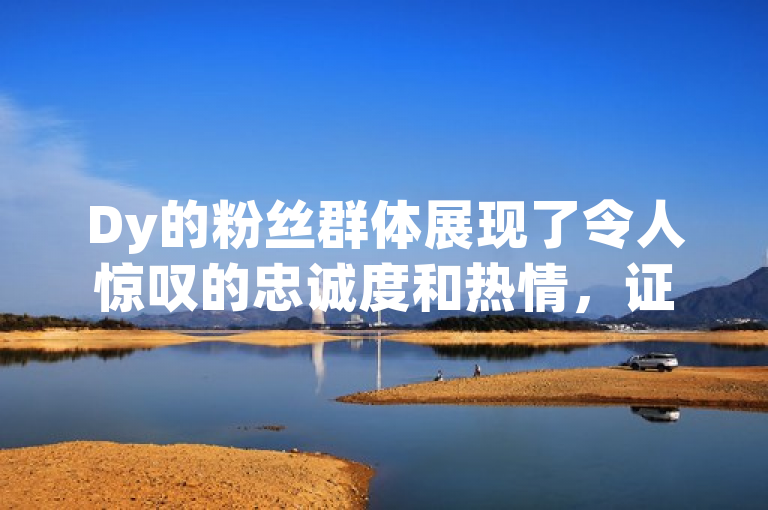 Dy的粉丝群体展现了令人惊叹的忠诚度和热情，证明了他们强大的影响力。