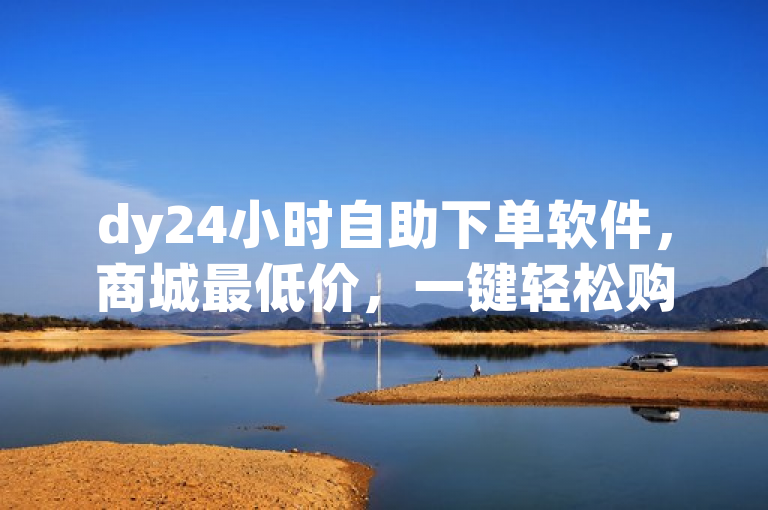 dy24小时自助下单软件，商城最低价，一键轻松购。