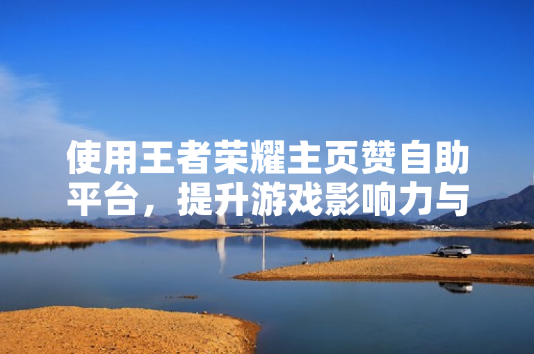 使用王者荣耀主页赞自助平台，提升游戏影响力与人气。