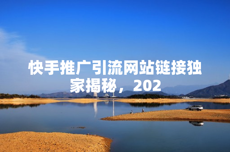 快手推广引流网站链接独家揭秘，2025必学轻松突破技巧！