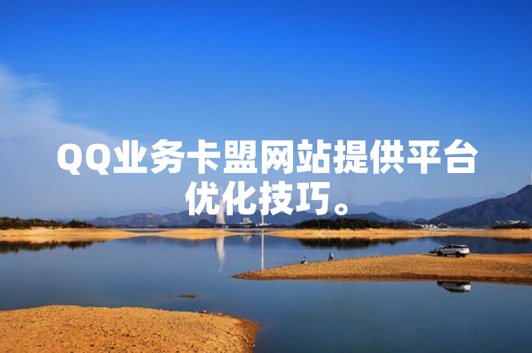 QQ业务卡盟网站提供平台优化技巧。