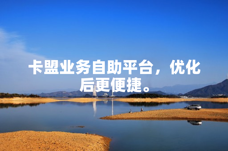 卡盟业务自助平台，优化后更便捷。