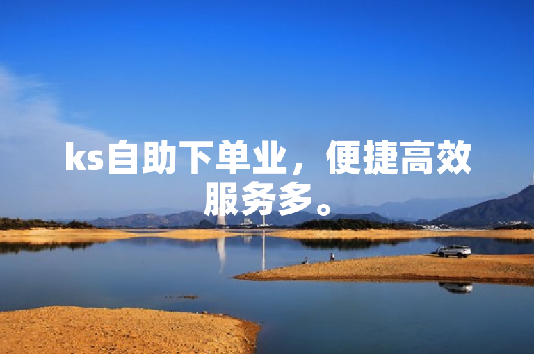 ks自助下单业，便捷高效服务多。