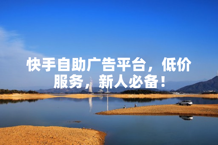 快手自助广告平台，低价服务，新人必备！