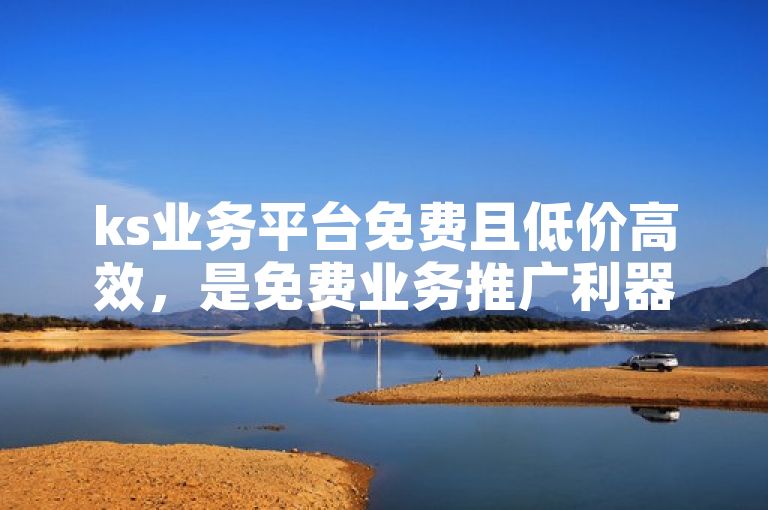 ks业务平台免费且低价高效，是免费业务推广利器！