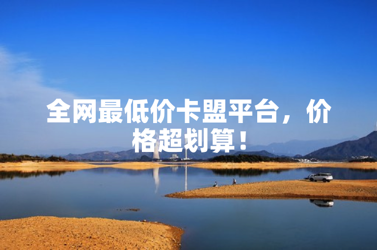 全网最低价卡盟平台，价格超划算！