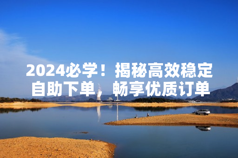 2024必学！揭秘高效稳定自助下单，畅享优质订单服务。