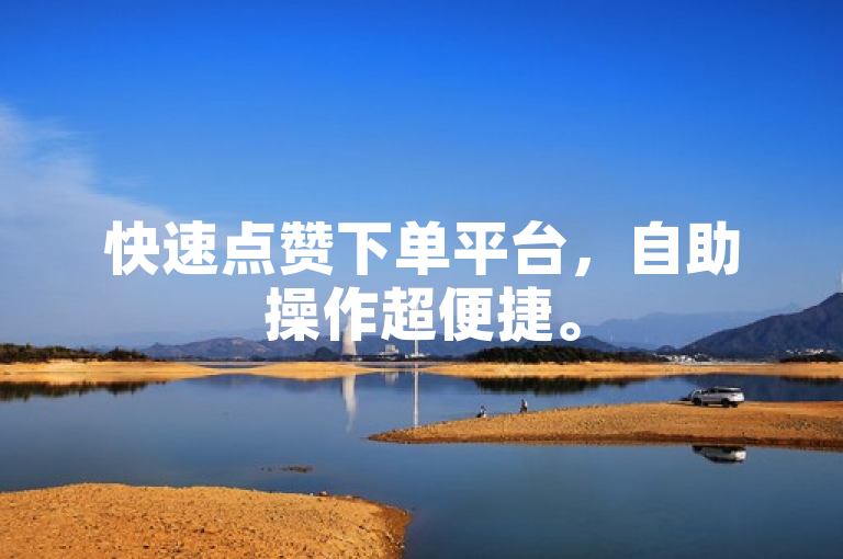 快速点赞下单平台，自助操作超便捷。