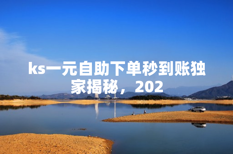 ks一元自助下单秒到账独家揭秘，2025必学关键词优化！