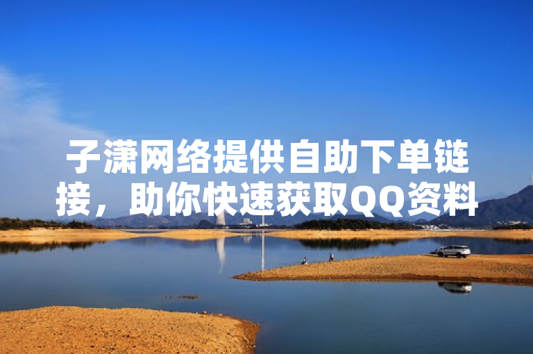 子潇网络提供自助下单链接，助你快速获取QQ资料卡赞。