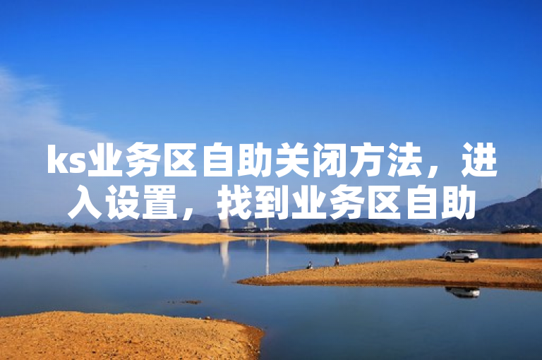 ks业务区自助关闭方法，进入设置，找到业务区自助选项并关闭。