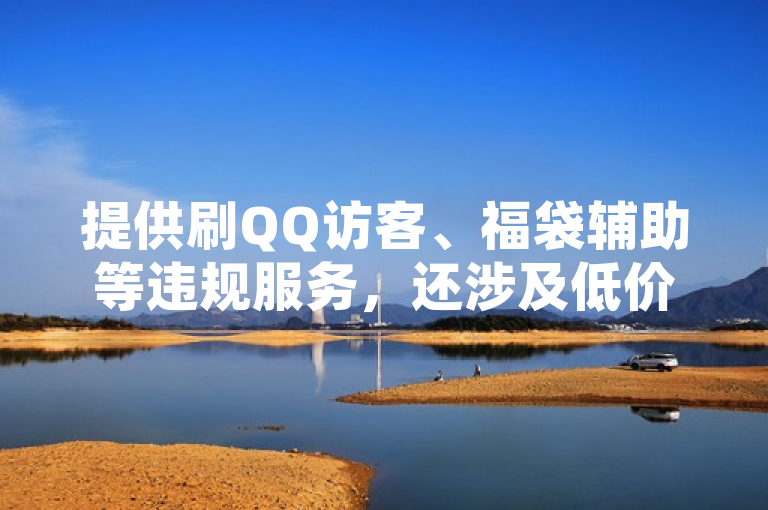 提供刷QQ访客、福袋辅助等违规服务，还涉及低价会员下单，切勿参与！