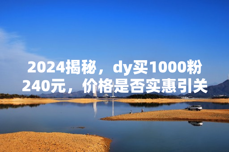2024揭秘，dy买1000粉240元，价格是否实惠引关注！