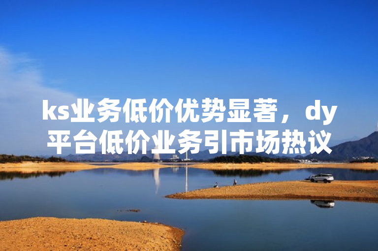 ks业务低价优势显著，dy平台低价业务引市场热议