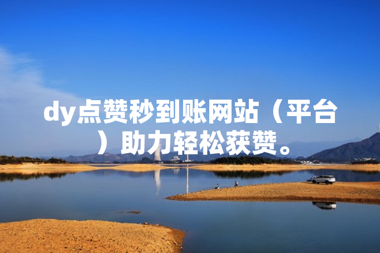 dy点赞秒到账网站（平台）助力轻松获赞。