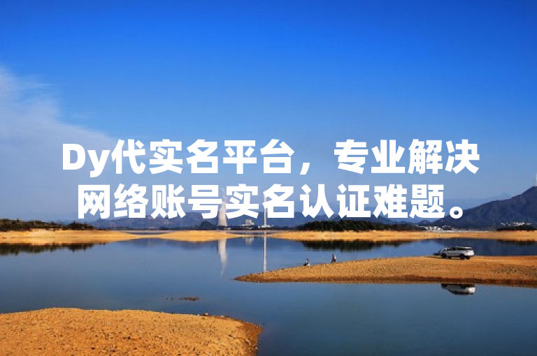 Dy代实名平台，专业解决网络账号实名认证难题。
